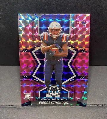 Pierre Strong Jr. 2022 Mosaic Pink Camo Prizm Rookie #323 Patriots NM-MT • $1.49