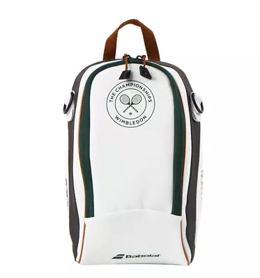 Babolat 2023 Wimbledon Mini Cooler Bag White Unisex Tennis Pack NWT 742031 • $56.61