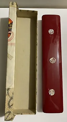 Vintage Japanese His And Hers Chopsticks In Lacquer Box MOP Inlaid • $65