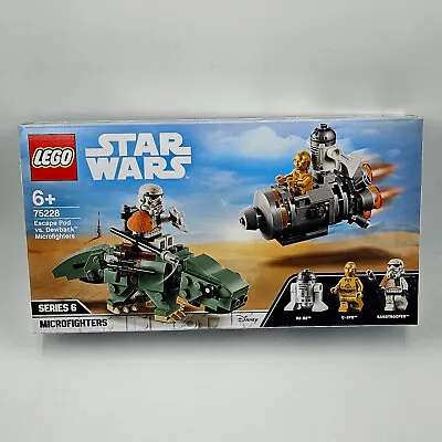Star Wars Lego Microfighters 75228 Escape Pod Vc Dewback (Factory Sealed) • $114.95