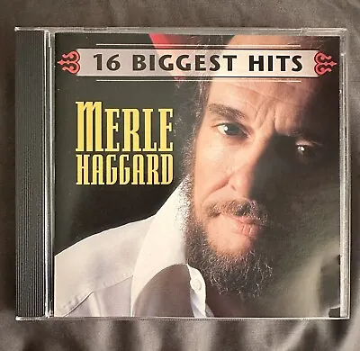 16 Biggest Hits By Merle Haggard (CD Jul-1998 Epic/Legacy) • $3.33