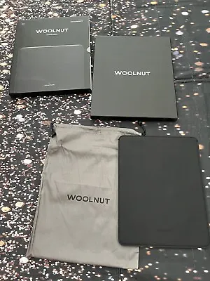 WOOLNUT Coated Sleeve Cover Case For IPad Pro 12.9 Inch (Black) • £12.99