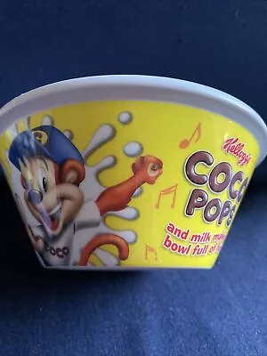 KELLOGGS Coco Pops Plastic Cereal Bowl. 2011 • £3.50