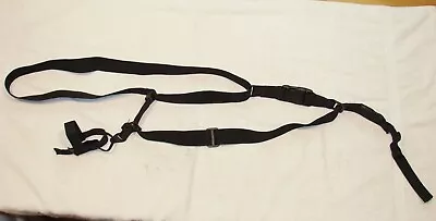 US Military Sling System 3-Point Rifle Sling Black VGC • $9.99