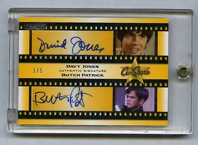 2010 Davy Jones/Butch Patrick Razor Pop Century Autograph Card 1/5 MONKEES • $399.99