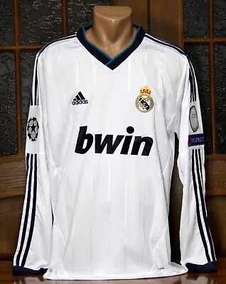 Real Madrid 2012-2013 UEFA Champions League Home Jersey • $44.99