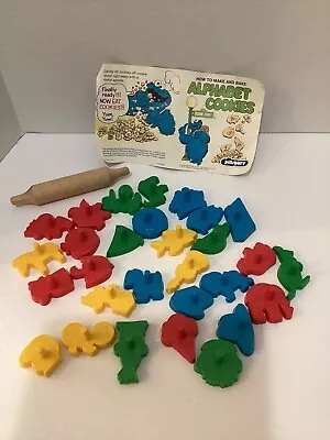 Vntg Pillsbury Sesame Street Alphabet Cookie Cutters  • $3