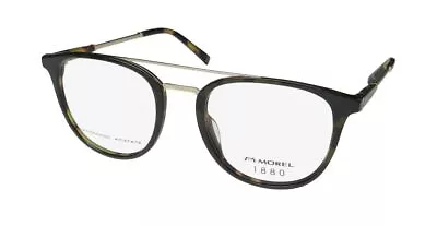 New Marius Morel 1880 60029m Glasses Full-rim Designer Tortoise 51-20-140 Mens • $49.95