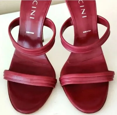 SALE‼️$80-VICINI Aka Guiseppe Zanotti Leather 4.5  Stilettos...FIRM • $57.94