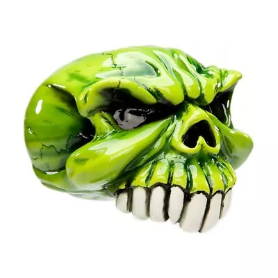 Shift Knob Gear Shift Green Skull Custom Rat Rod Chevy Ford Hot Rod Willy's • $90