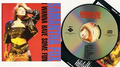 SAMANTHA FOX I Wanna Have Some Fun Audio CD Original { Non-Remaster} 1988 ZOMBA • £9.99