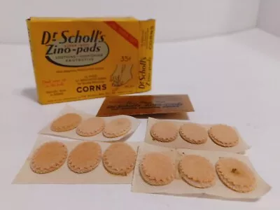 Vintage Dr. Scholls Zino-pads/soft Corns 12 Pads W/medicated Discs. • $12.95