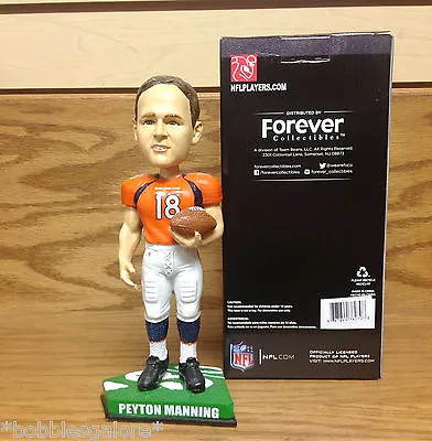 Peyton Manning FIELD GENERAL Denver Broncos Bobble Bobblehead From 2014 • $199.99