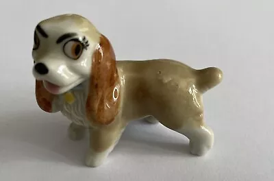 Vintage Wade Porcelain Whimsie Disney Lady From Lady And The Tramp • £5