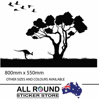 Large Australian Sticker For RV Motorhome 4x4 Horse Float Trailer car Decal 3 • $35.40