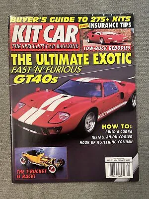 KIT CAR The Specialty Car Magazine January 1994 - How To Build A Cobra • $6.95