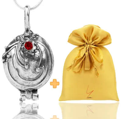 The Vampire Diaries Elena Gilbert Antique Silver Locket Pendant Necklace Gift UK • £4.49