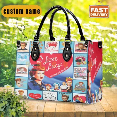 I Love Lucy Handbag I Love Lucy Leather Bag I Love Lucy Movie Shoulder Bag • $79.99