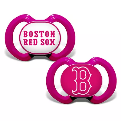 Boston Red Sox - Pink Pacifier 2-Pack • $14.99