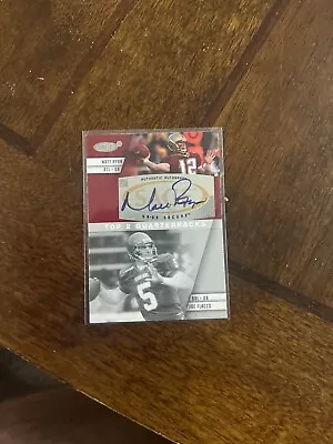 MATT RYAN 2008 Sage Squared AUTO RC #A-1A Falcons Signed Rookie Boston College • $19.99