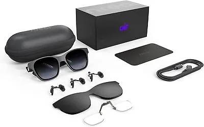 $682 • Buy Nreal Air Glasses AR VR Glasses Smart Glasses Black 2022 For Android Japan