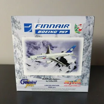 Gemini Jets 1:400 Finnair Boeing 757-200 Santa Claus GJFIN146 NEW Christmas XMAS • $74.99