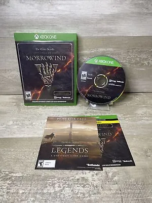 The Elder Scrolls Online Morrowind Xbox One - Complete CIB • $5.80