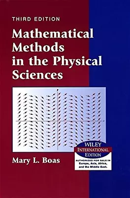 WIE Mathematical Methods In The Physical Sciences • $49.69
