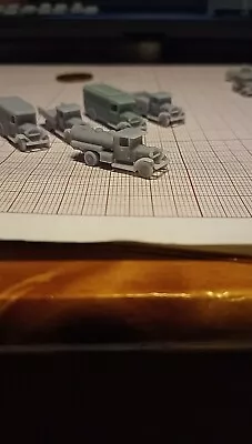 $38 • Buy Z Scale Train Miniature, 5x Old Trucks 1920/30's