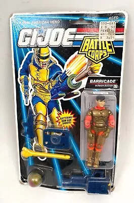 1992 Hasbro G.I. Joe Battle Corps Barricade SEALED Action Figure  • $41.30