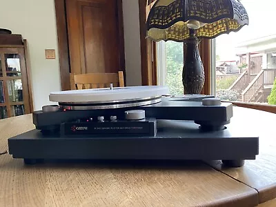 Kyocera PL-910 Turntable Great Condition Microseiki Designed RARE! • $6750