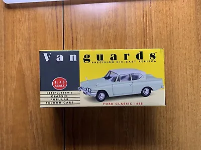 Vanguards Corgi 1:43 Ford Classic 109E Lime Green & White VA35000 • £16.95