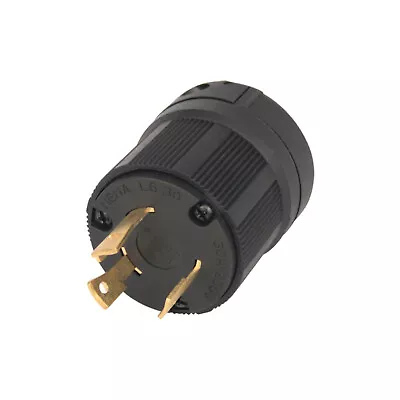 NEMA L6-30P Male Plug 30A 250V Locking Power Plug L6-30 For Generator RV Welder • $8.99