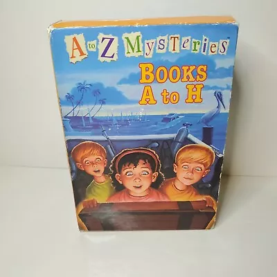 A To Z Mysteries Set Books A To H: By Ron Roy And John Steven Gurney • $17.99