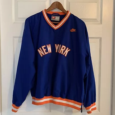 New York Mets Nike Cooperstown Collection Pullover Windbreaker Mens M Mr. Mets • $39.99