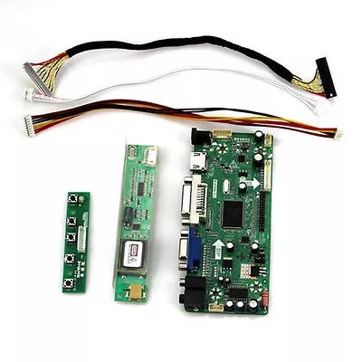 HDMI+DVI+VGA LCD Controller Lvds Converter Board Monitor Kit For LTN141W1-L03 • $25.56