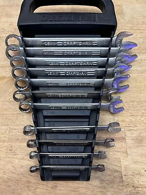 Vintage Craftsman Metric Combination Wrench Set USA 11pc • $34