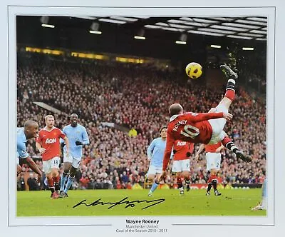 Wayne Rooney Manchester United Autographed 8x10 Signed Photo Reprint • $14.99