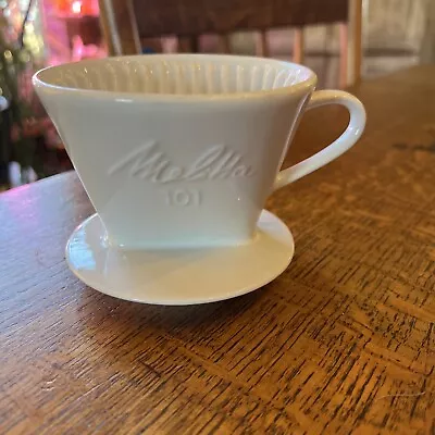 Alter Melitta  101 Lot Coffe Filter Creamer Vtg Porcelain Collectible Antique • $35