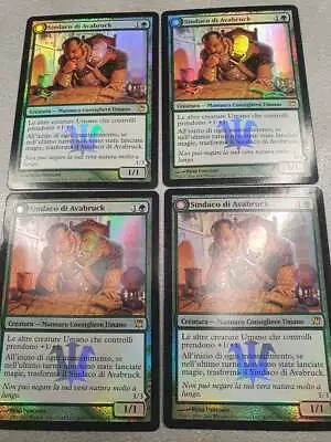 MAYOR OF AVABRUCK ULUBRANCO ALFA Mayor Of X4 FOIL Promo ITA - MTG INNISTRAD NM • $10.81