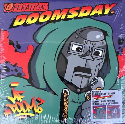 MF DOOM - Operation Doomsday 2 X LP - Vinyl Album - SEALED NEW RECORD + Poster • $49.98