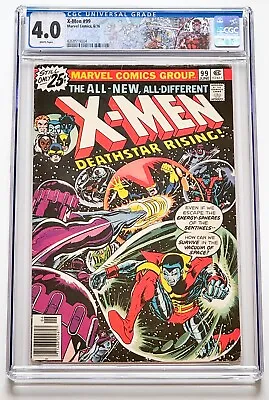 Uncanny X-men #99 Cgc 4.0 White Pages 1st Appearance Black Tom Cassidy 1976 • $75
