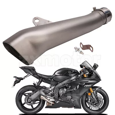 Slip-On Exhaust Muffler Tail Pipe For YAMAHA YZF-R6 YZF R6 Yzfr6 2006-2022 • $79.99