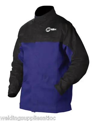 Miller 231081 30  Combo Clth/le Welding Jacket Sz Med • $124