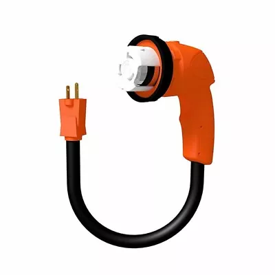 15 AMP Male To 50 AMP Female RV Adapter Cord Outdoor Power Cord With Twist Lock • $14.99