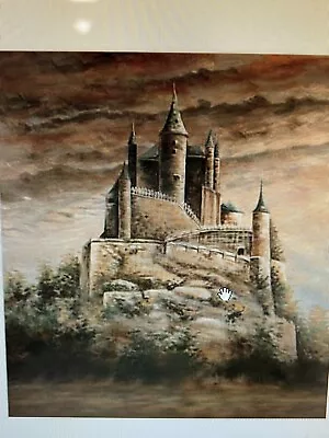 10*20 Ft Muslin 100% Airbrush Painted Castle Photo  Backdrop Background 50-006 • $69.99