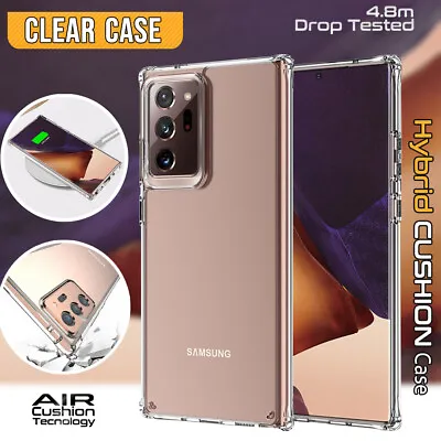 $6.99 • Buy For Samsung Galaxy Note 20 Ultra 9 8 10 Plus Case Soft Clear Heavy Duty Cover