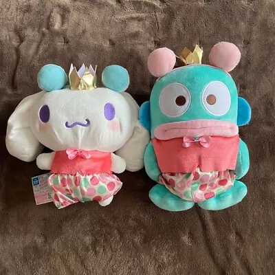 New Happy Macaron Birthday Big Plush ~Cinnamoroll Hangyodon~ 2sets Japan • $60.70