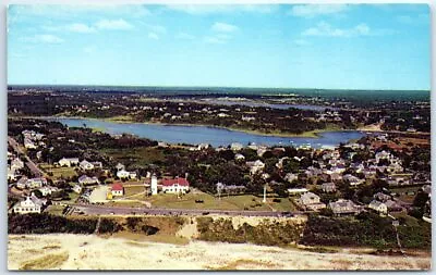  Air View Of Chatham Showing Chatham Light And Coast Guard Station - Chatham MA • $3.46