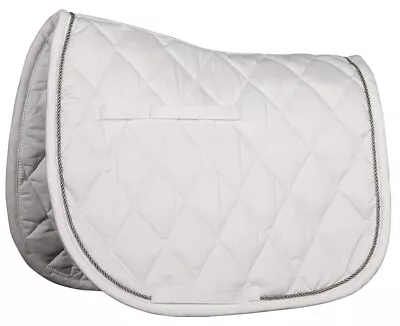 Harry's Horse Next Full Size Dressage Saddle Pad - White/silver Harry's Horse • $65